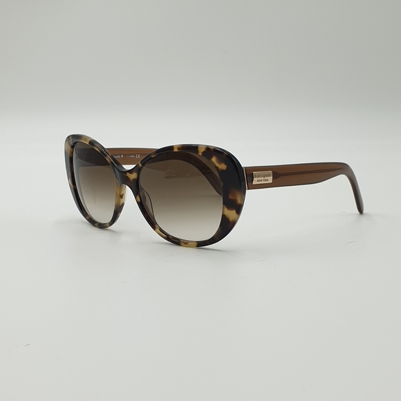 Kate Spade Brown Arcylic Round Frame Brown Lens Sunglasses. - Picture 15 of 16